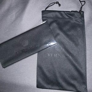 Versace glasses holder and glasses cleaner